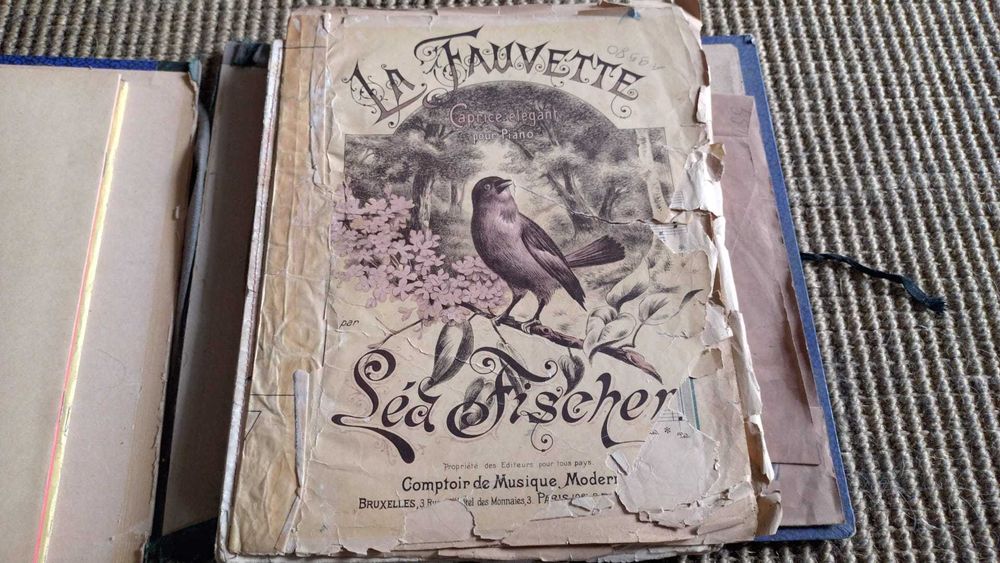 Set partituri muzicale vechi