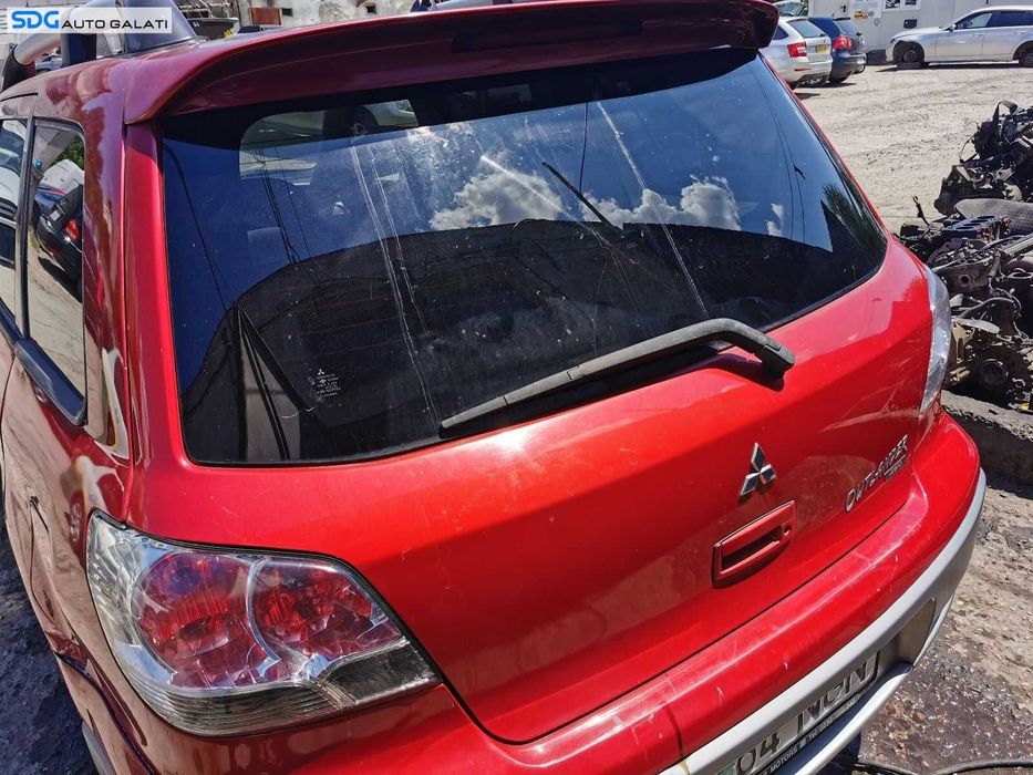 Hayon Haion Portbagaj Dezechipat Cu Luneta Geam Sticla Mitsubishi Outlander 2003 - 2008 Culoare Rio Red Metallic R20 R20B [0591]