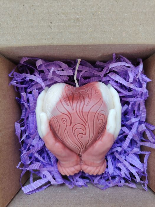 Свеча в Подарок из соевого воска