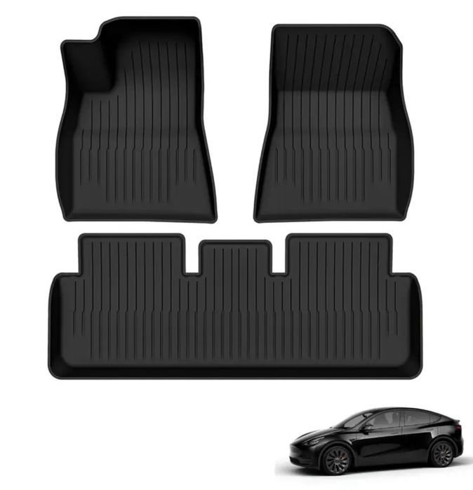 Set 4 covorase auto cauciuc tesla model 3
