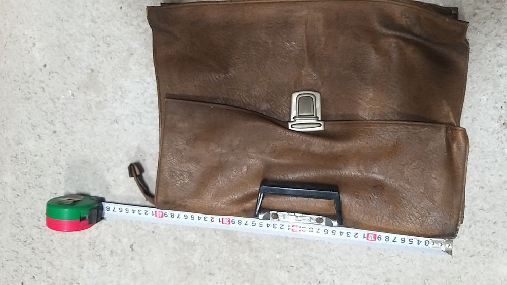 Ретро кожена чанта от СОЦА