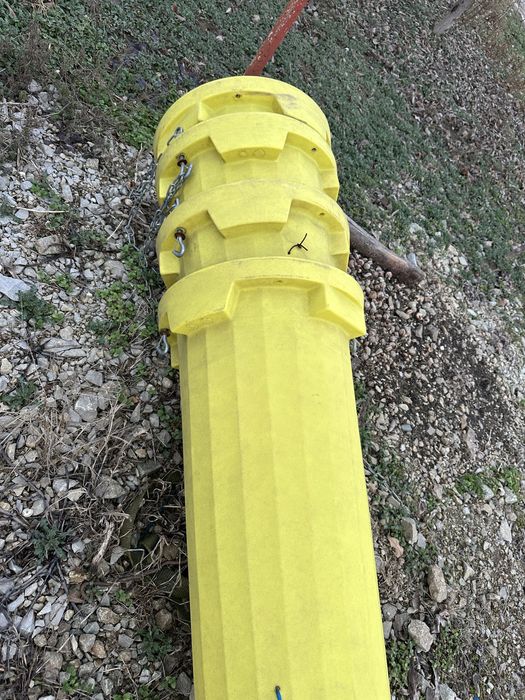 Tub evacuare deseuri, diametru interior max. 500 mm, inaltime 1060 mm