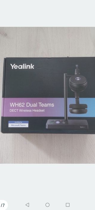 Yealink WH 62 Dual  Безжични слушалки