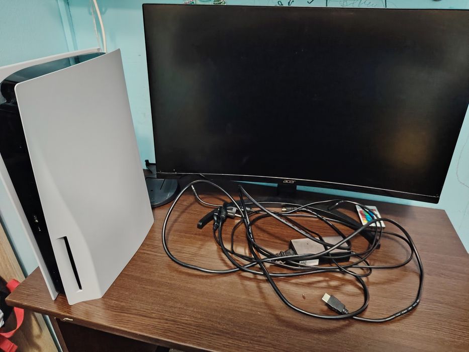 PS 5 + monitor Acer