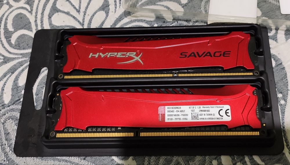 8gb DDR3 HyperX Savage