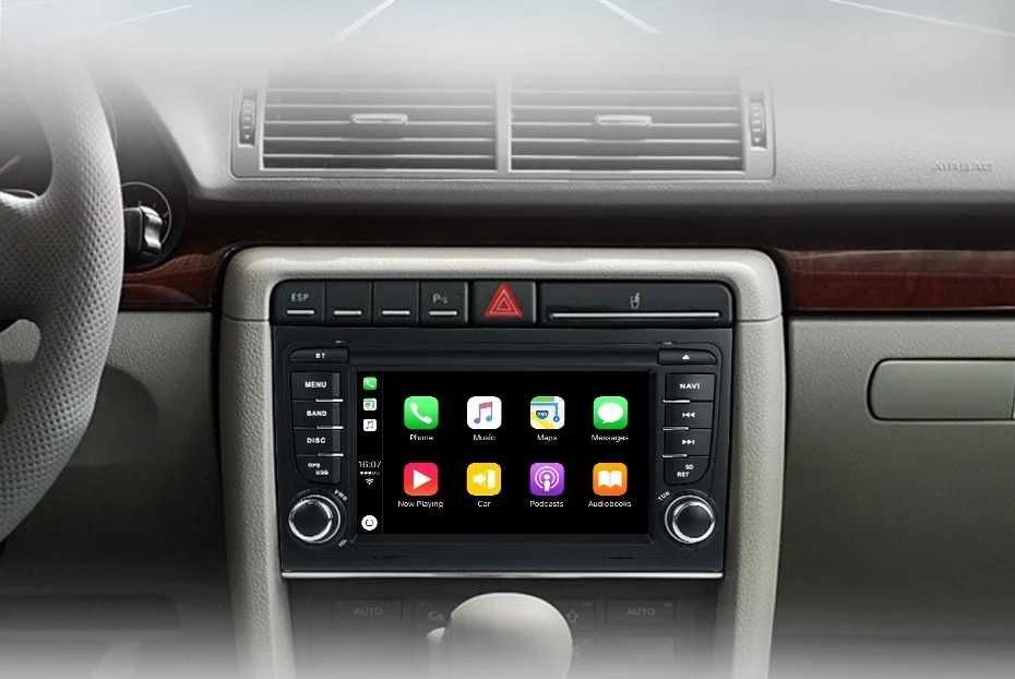 Navigatie Android Dedicata Audi A4 (2001 - 2008), 7Inch, BT, Carplay
