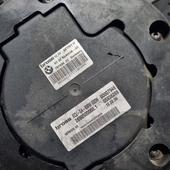Electroventilator BMW X3 E83 Facelift 2.0 D 2006 - 2010 177CP Automata (1402) Diesel ...