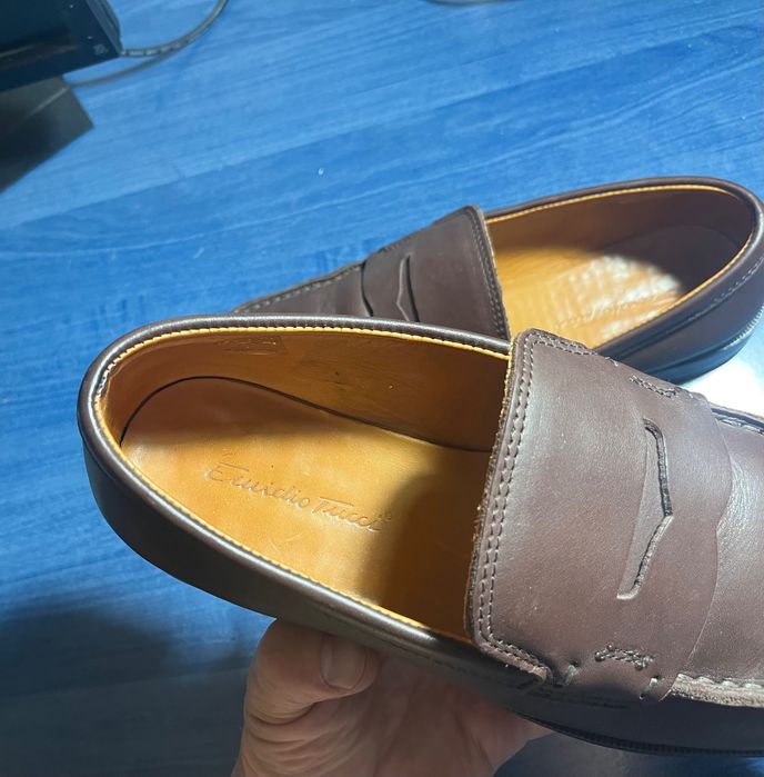 Pantofi Mocasini din piele naturala 40 Emidio Tucci Portugalia