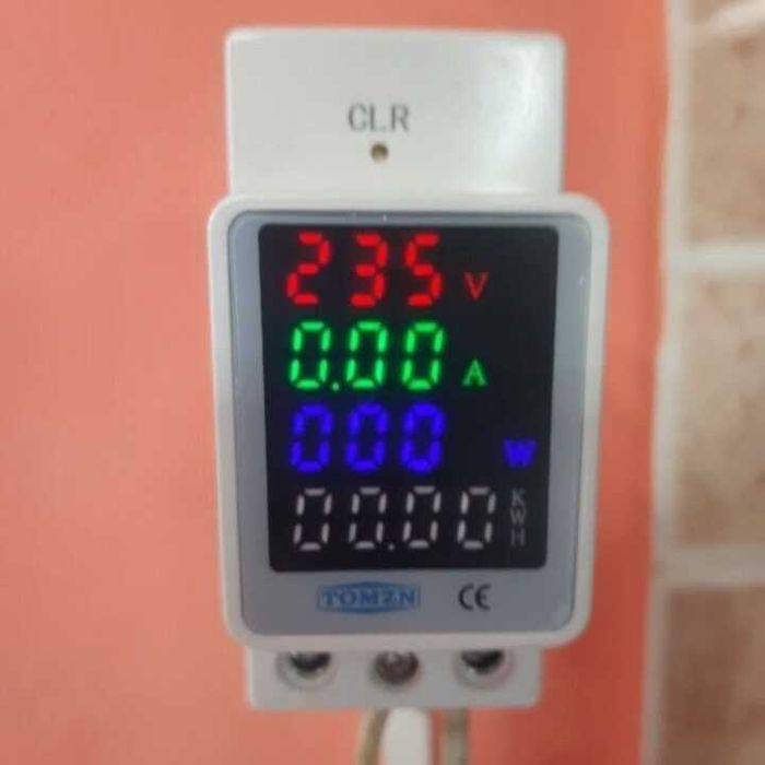 Подотчетен, контролен електромер TOMZN 4 в 1 за DIN рейка | 100A