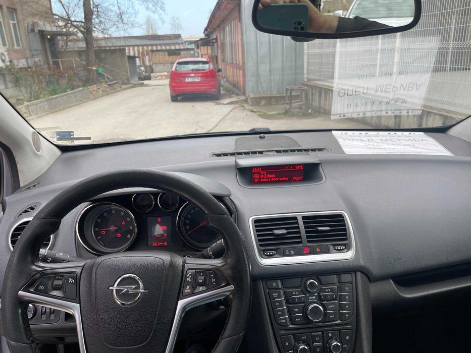Opel Meriva 1.4 бензин, 140 к.с. | Газова уредба | Напълно обслужена