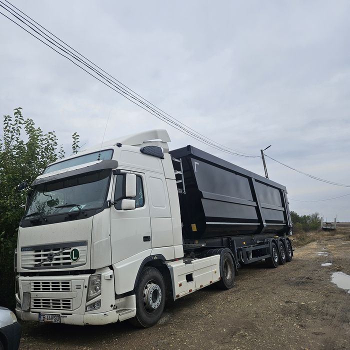 Volvo / Schmitz ! Vand ansamblu basculabil cap tractor si semiremorca
