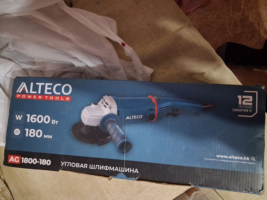 Болгарка ALTECO AG18оо-18о