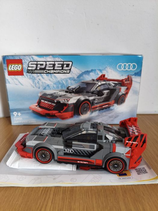 LEGO Speed 76921 - Masina de curse Audi S1 E-Tron Quattro, 9+ ani