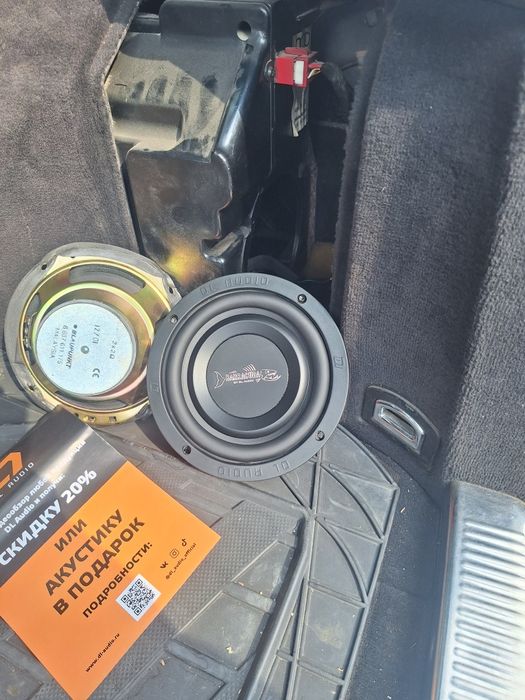 Сабвуфер dl audio 6.5 flat barracuda
