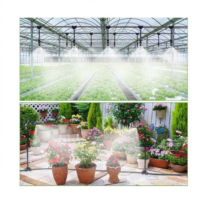 Sistem de racire cu apa prin pulverizare fina