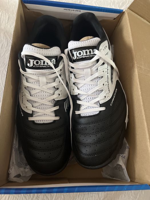 Ghete pentru fotbal Cancha 2501 CANS2501TF Negru 44,5