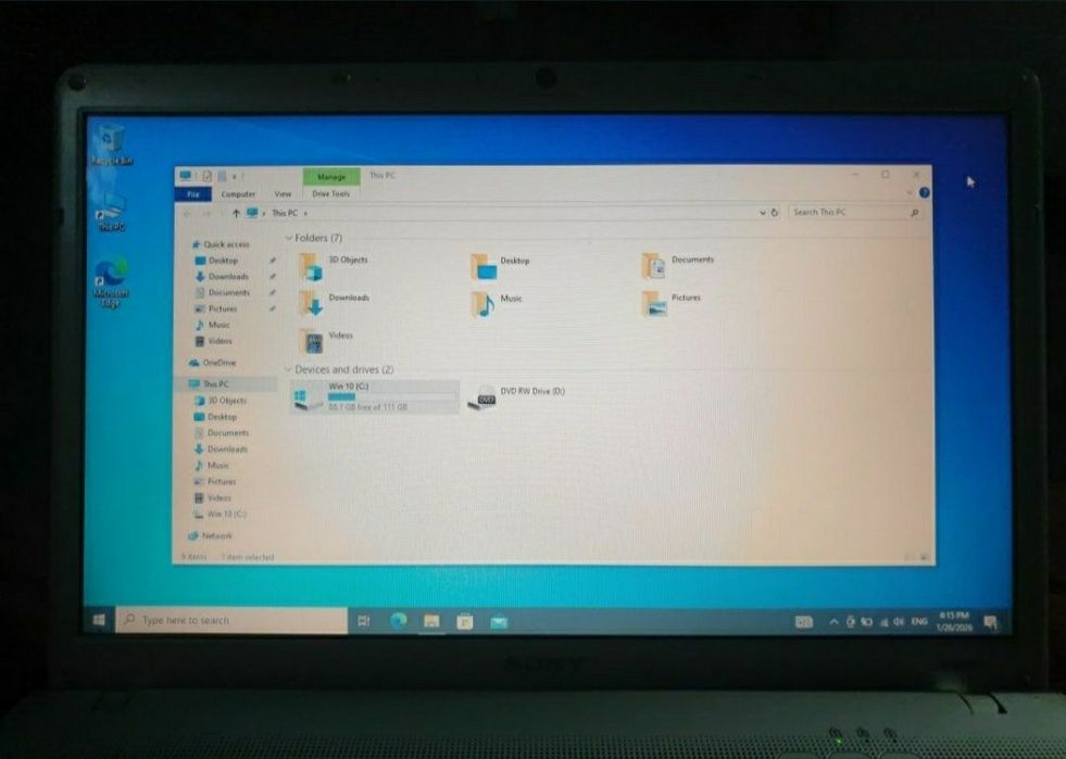 Vind laptop Sony Vaio PCG-71211M