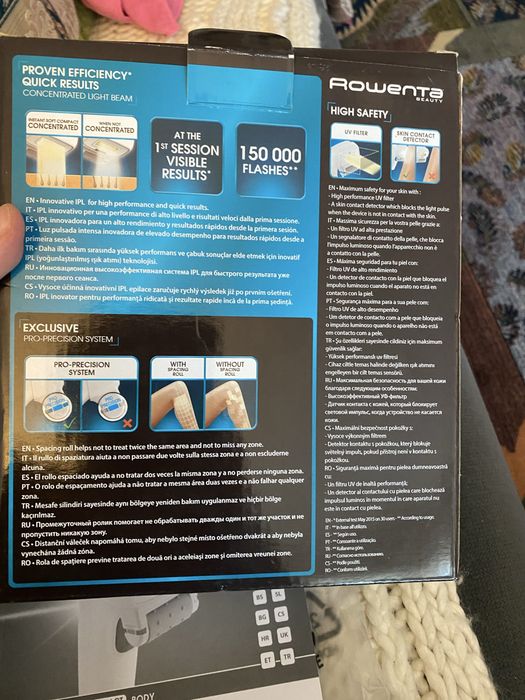 Ipl rowenta, home system, nou