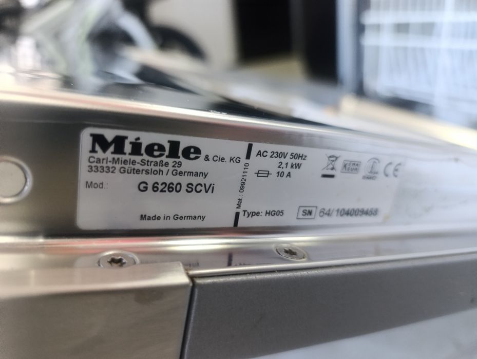 Съдомиялна Miele за пълно вграждане XXL