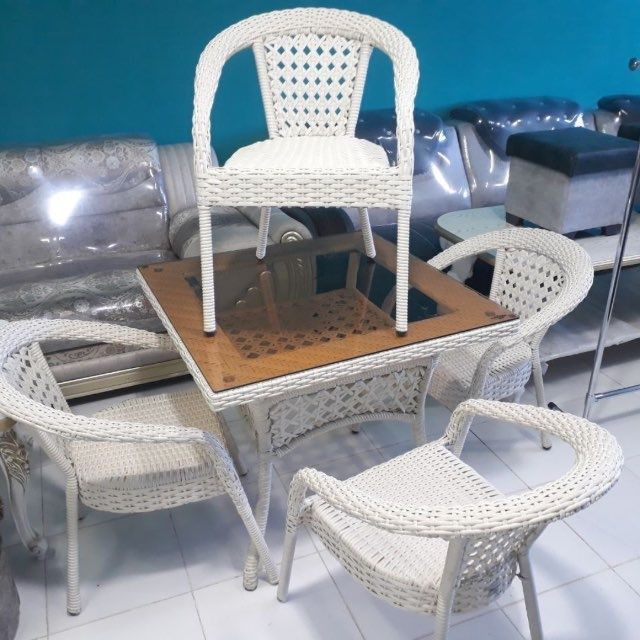 Ratan stol stul deko fason