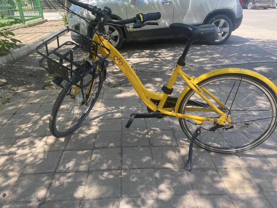 Велик ofo жолтого цвета