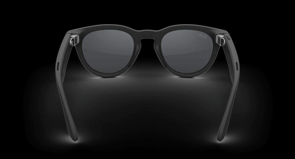 Умные очки Ray-Ban Meta Headliner Clear to Grey (Хамелеон), Matte Blac