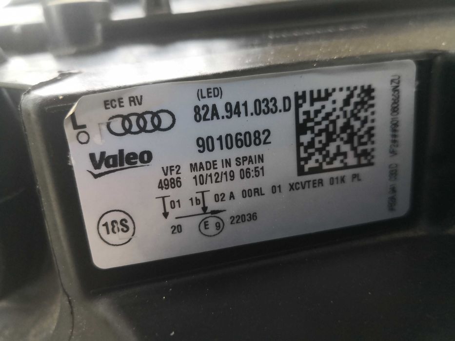 Фарове Audi A1 FULL LED/Фарове Ауди А1/Фар Audi A1 Оригинални