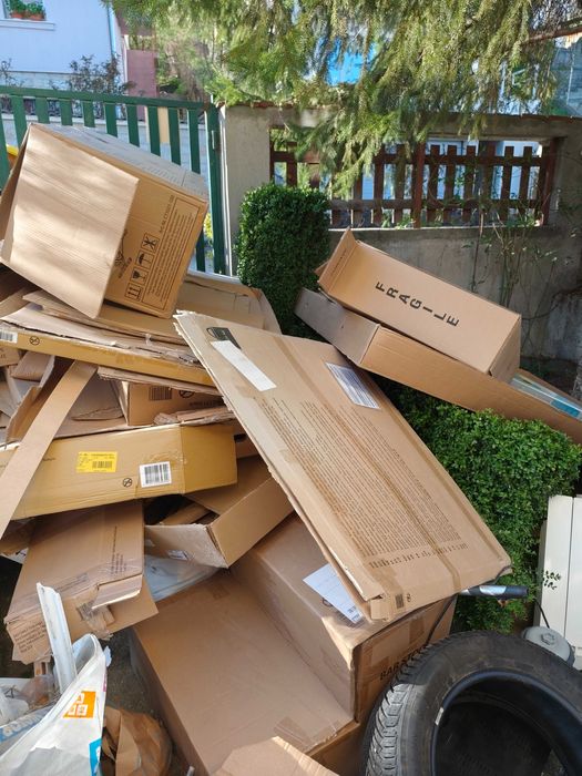 Кашони, радиатор, гума за рециклиране