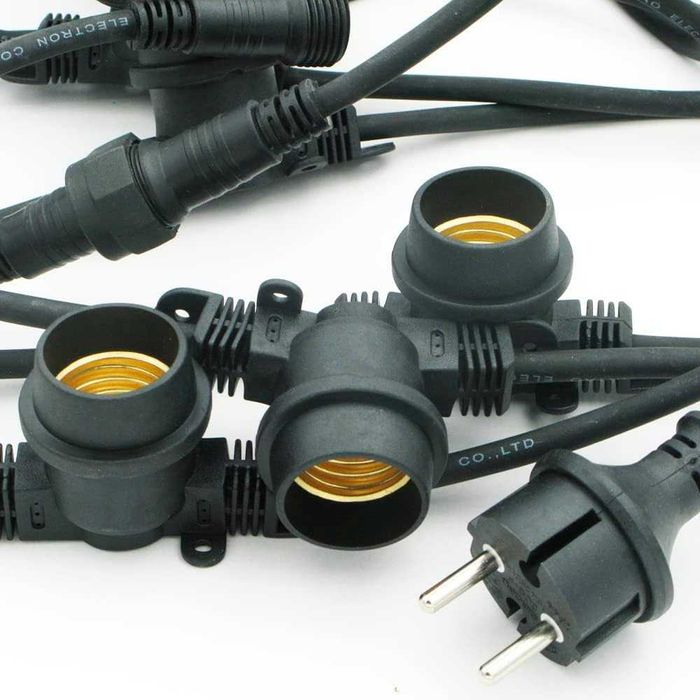 Ghirlanda LAES  20m E27 pentru exterior și interior Clasa energetică A