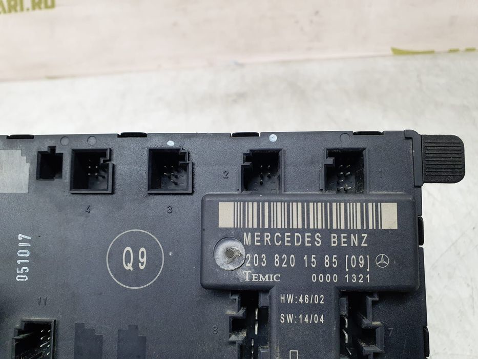 Modul confort usa stanga fata a2038201585 Mercedes-Benz C-Class W203