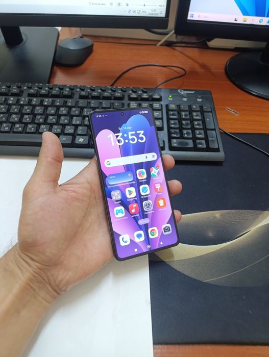 Redmi note 13pro 12/256gb ideal ochilmagan usta kurmagan aybi yuq toza