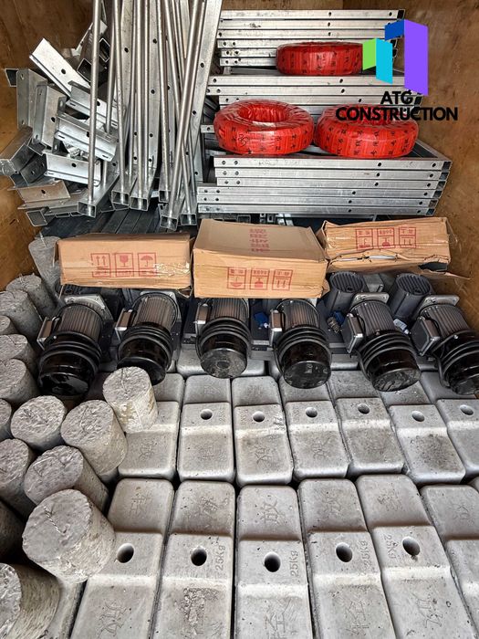 Строительная люлька серии ZLP-630, никель, импорт, полный комплект ZLP