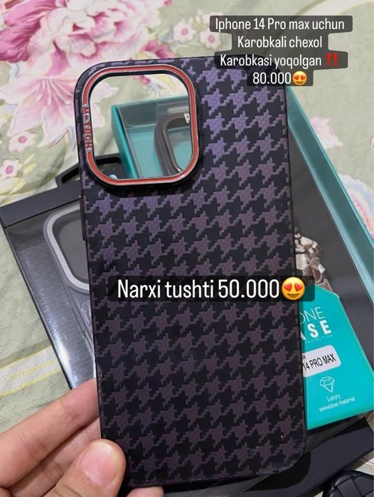 Iphone 14 Pro max uchun chexol