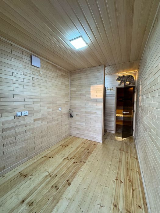 Мобильная баня из контейнера