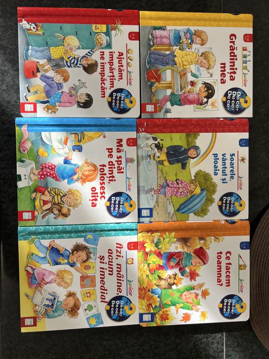 Carti De Ce junior 2-4 ani