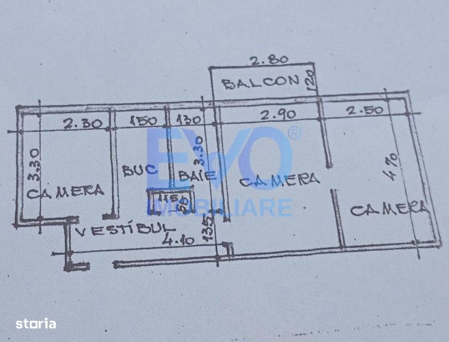 Apartament De Vanzare Cu 2 Camere, Etajul 2 Din 4, Alexandru Cel Bun