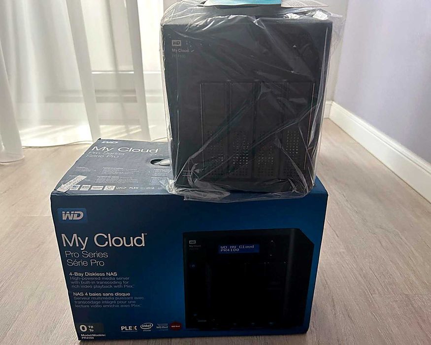 Western Digital My Cloud EX4100 NAS 4-Bay Network Storage Server 0TB – Nou