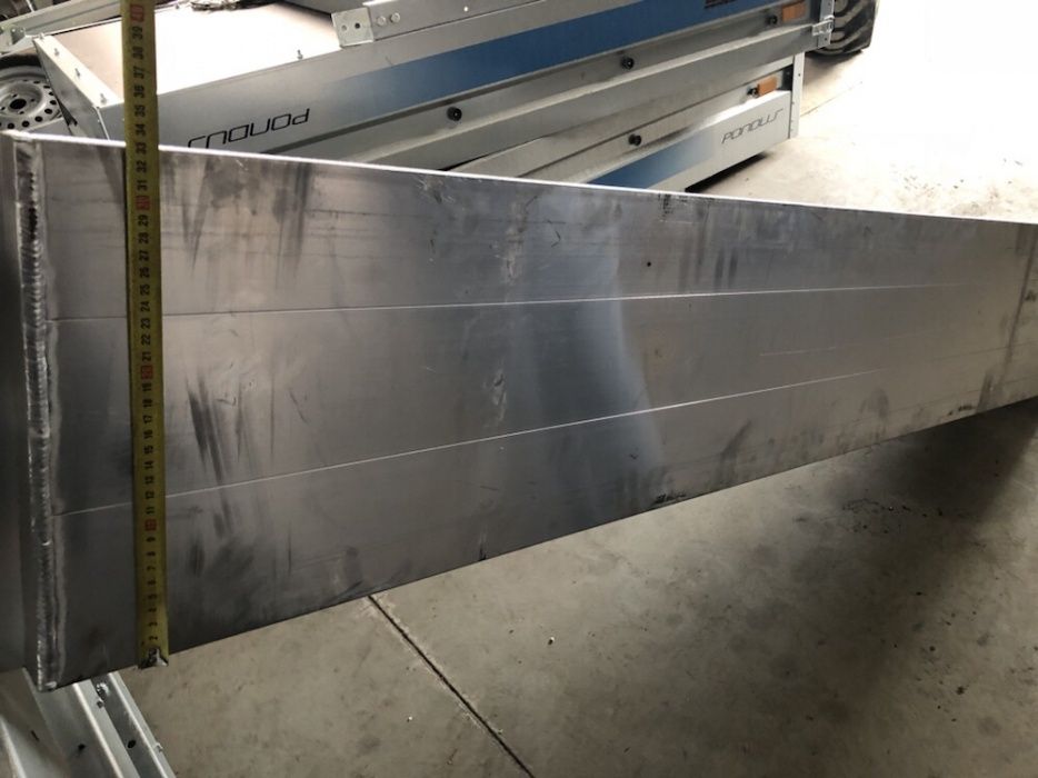 Rampe aluminiu fizzel 2 si 2,50m,cale aluminiu fizzel grosime 4 cm