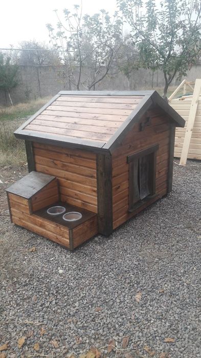 Изготовление на Заказ: будки, вольеры для Собак (чек) разные модели