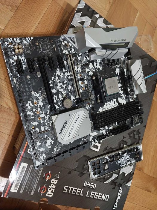 AMD Ryzen 5 5600X + AsRock B450 Steel Legend