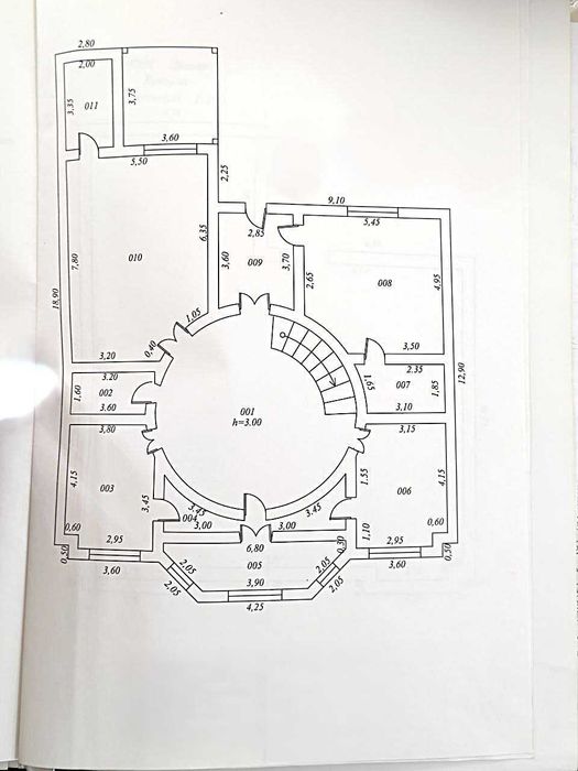 Yu   Дом 8комн, 6+5,5 соток, с выходом к реке, м.Актепа, Кибрайский р.