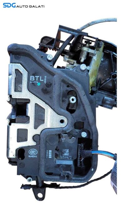 Broasca Incuietoare Usa Portiera Stanga Fata BMW Seria 3 E90 E91 E92 E93 2004 - 2011 Cod 7059973 [L8261]