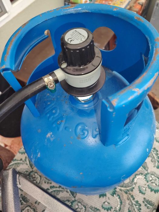 Пиростия с газова бутилка