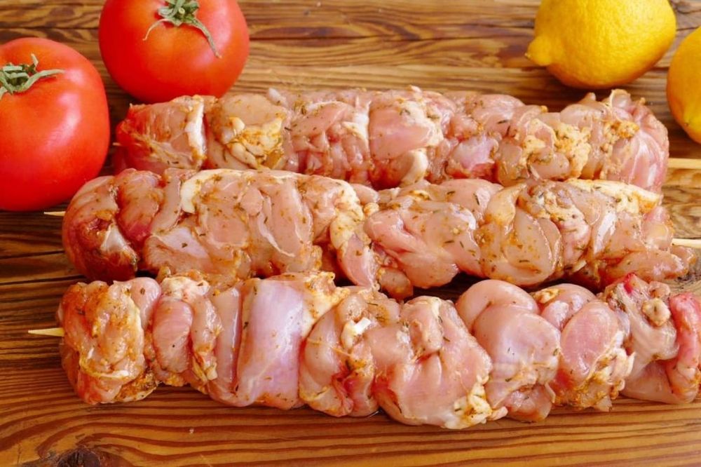 Маринованное мясо для шашлыка
