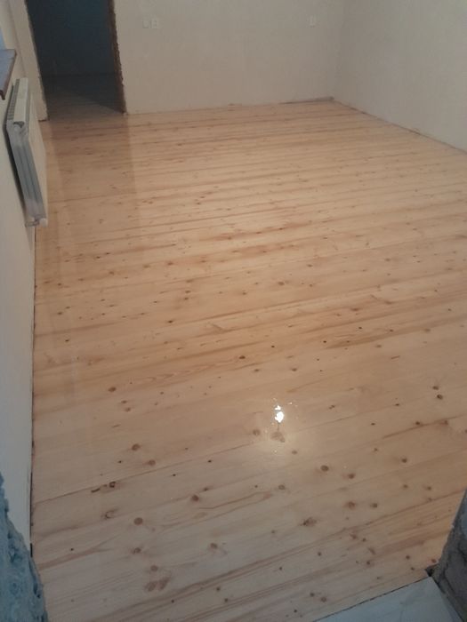 Шлифовка и укладка полов