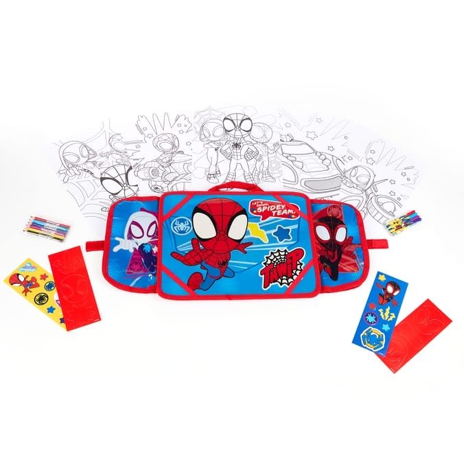 ПРОМО! Детски комплект Чанта Спайдърмен с 19 части за рисуване Спайди, Spiderman drawing set Spidey