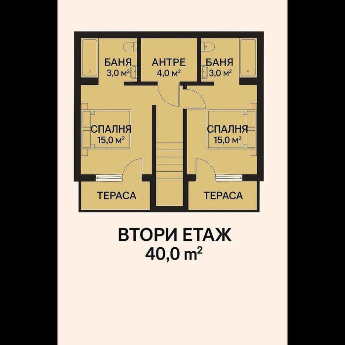 Сглобяема къща от 100 кв.м.