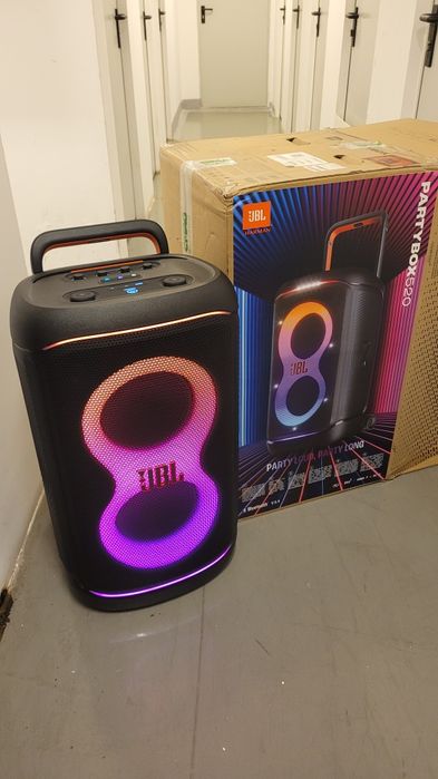 Boxa JBL Partybox 520 în cutie impecabila și functionala 100%