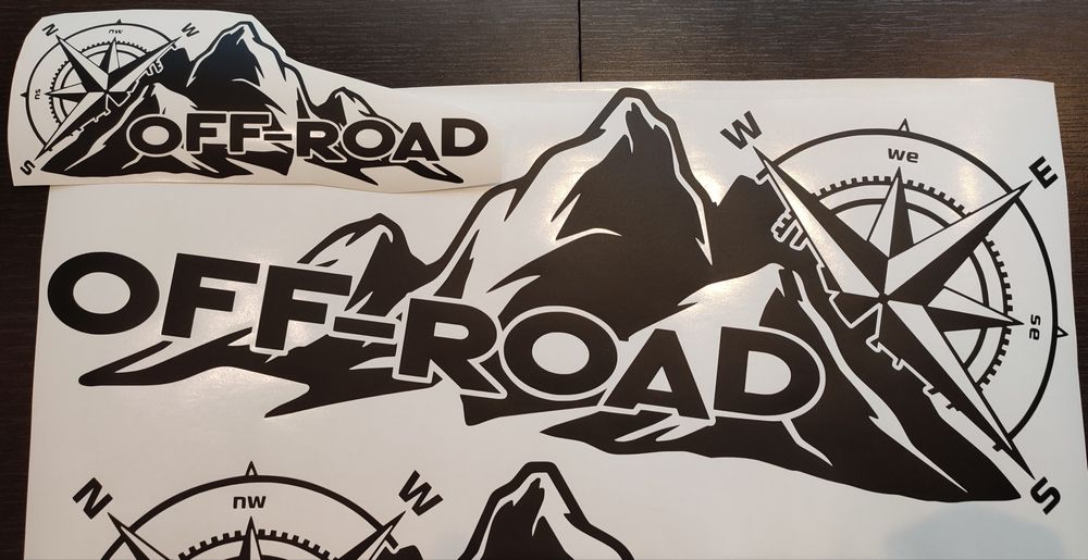 Set stickere autocolant OFF-ROAD/ Adventure