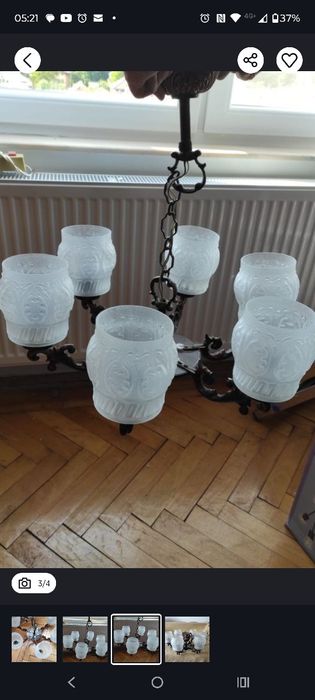 Candelabru clasic. 6 brațe